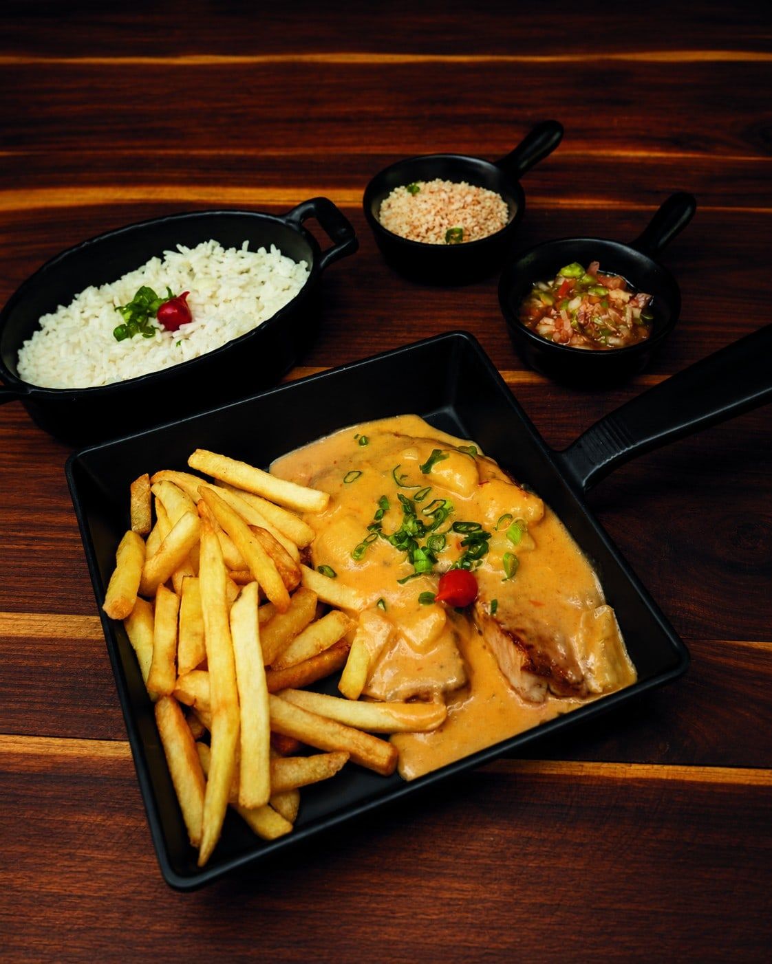 Fischfilet in Kokossoße