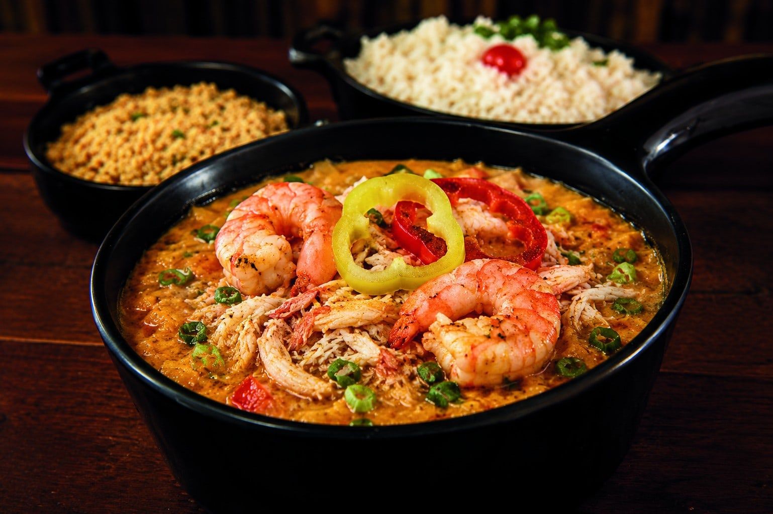 Gemischte Moqueca (Garnelen und Krabben)